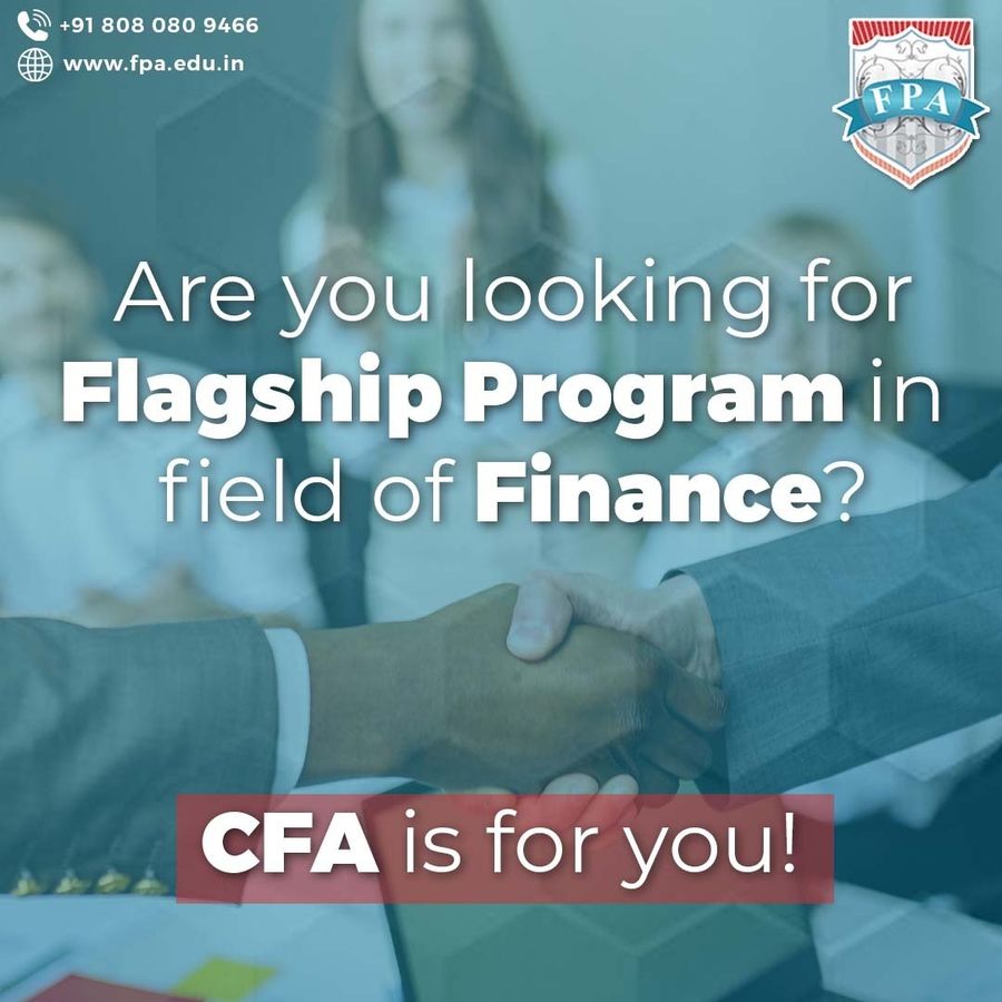 #1 CFA Coaching Institute in India - Both Offline & Online | Hurry!! Register Now for Free CFA Demo Lecture at Financial Planning Academy, Mumbai Suburban